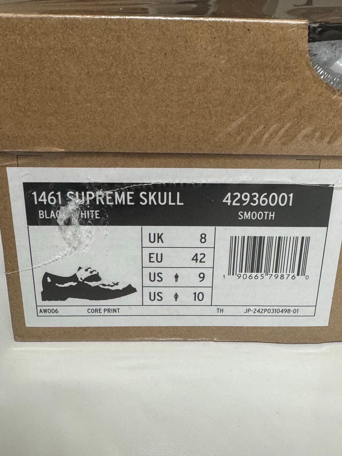 닥터마틴 슈프림 1461 블랙 270 상품이미지3