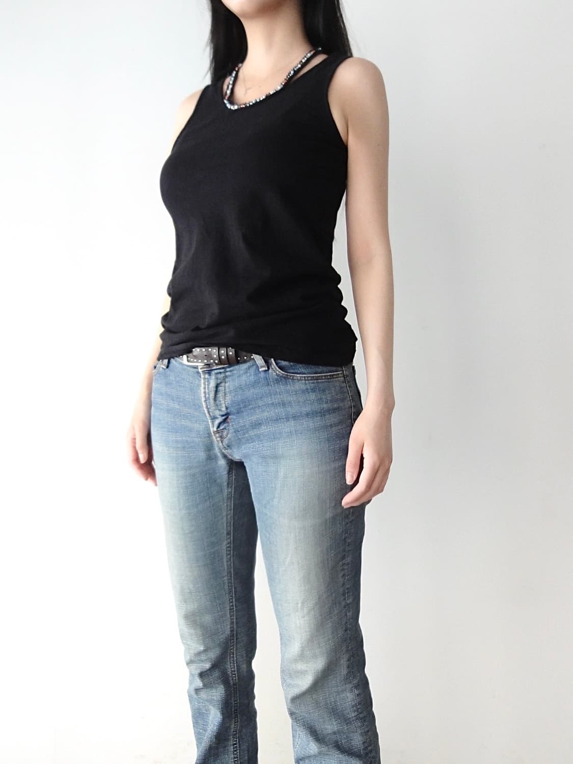 Color biz slim sleeveless 상품이미지4