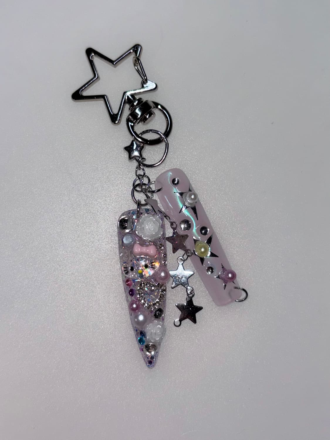 네일 팁 키링 nail tip keyring 상품이미지1