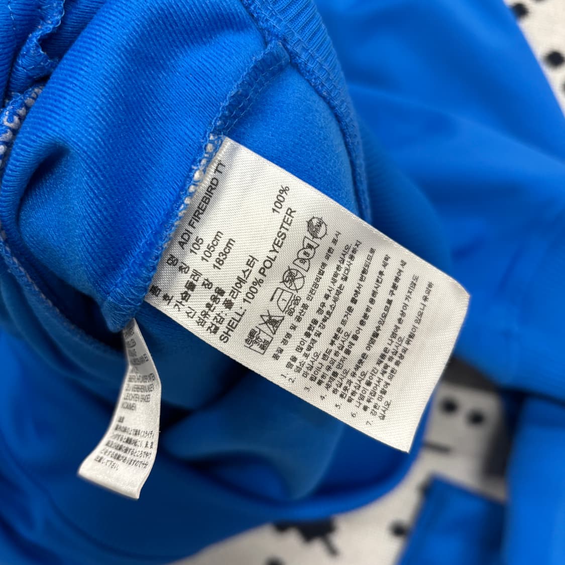 아디다스 블루 파이어버드 트랙탑 져지 상품이미지4