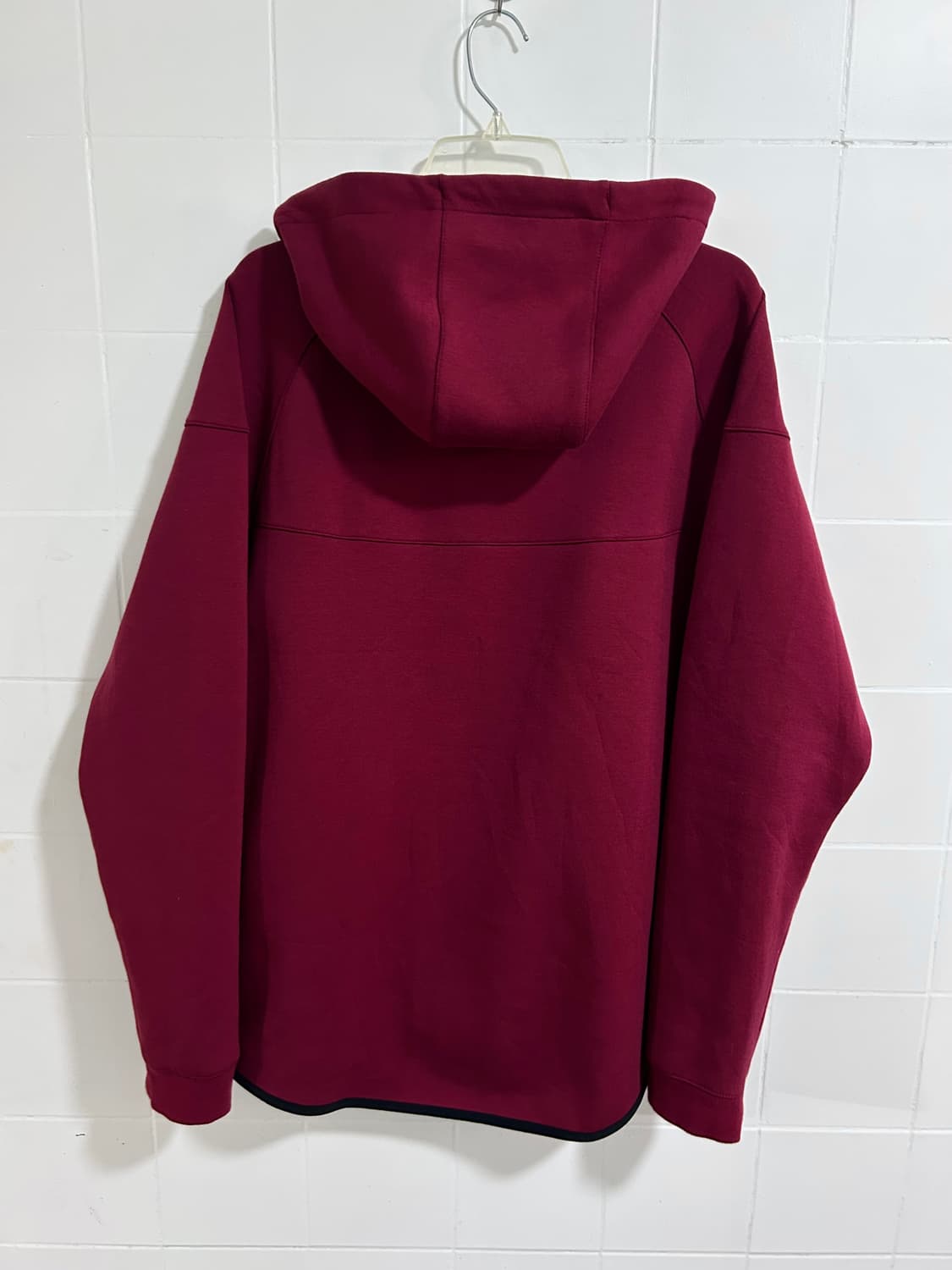 나이키 테크플리스 풀집업 버건디 상품이미지3