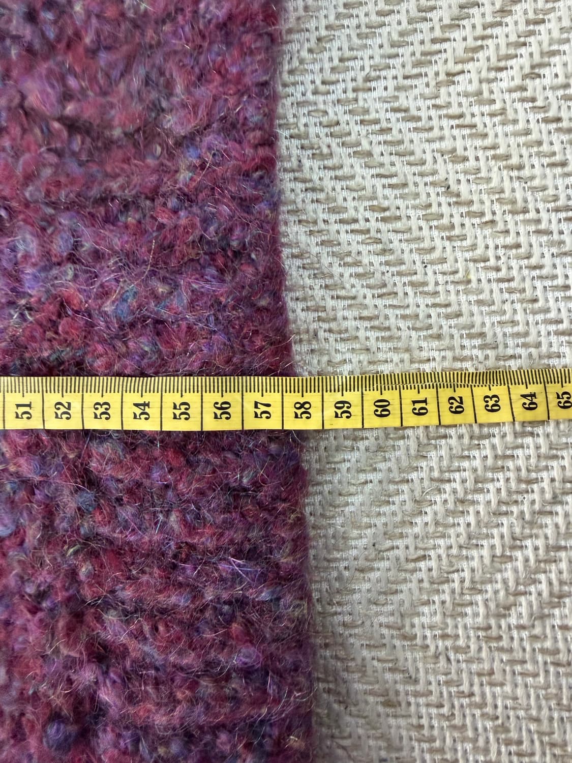 정품) IRO 이로 한섬 루즈핏 퍼플 니트 스웨터 XS 상품이미지8