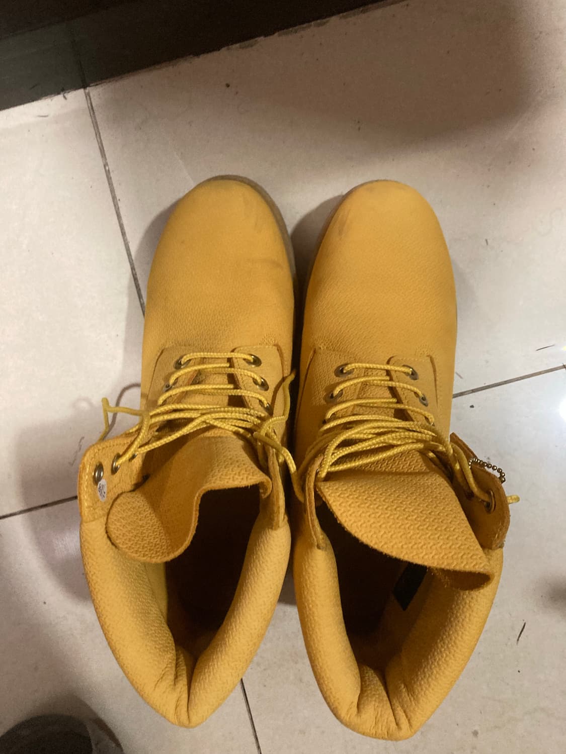 팀버랜드 6인치 미디움 옐로우 워커 부츠 A1QXS 상품이미지2