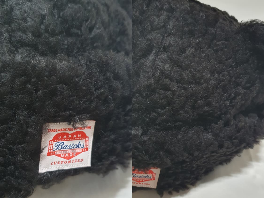 블랙 베이식스 베어 비니 뽀글이 곰돌이 벙거지 모자  상품이미지6