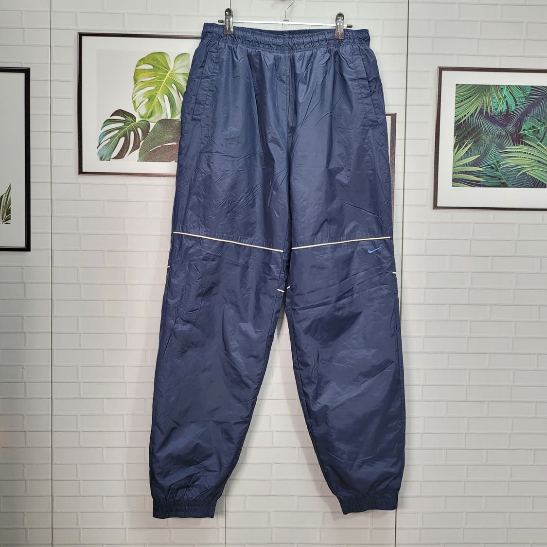 00s 나이키 누빔 트레이닝 패딩 팬츠 바지 XL사이즈 거의새옷 상품이미지4