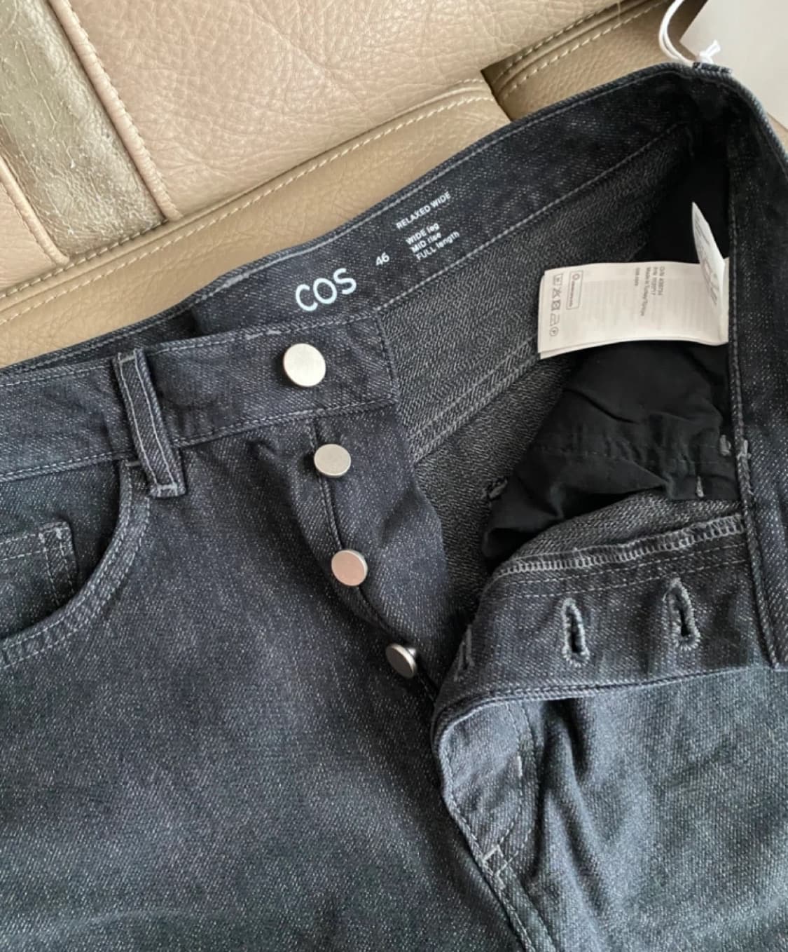 [COS/Relaxed wide denim] 코스 데님 / 46 사이즈 상품이미지4