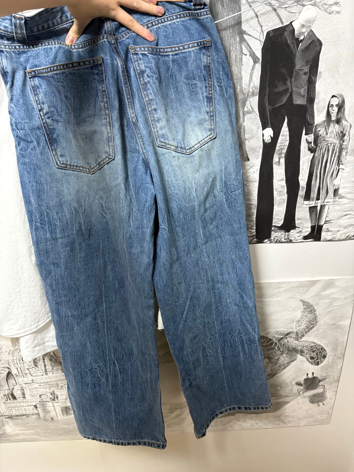 마틴플랜 데님 팬츠 상품이미지2