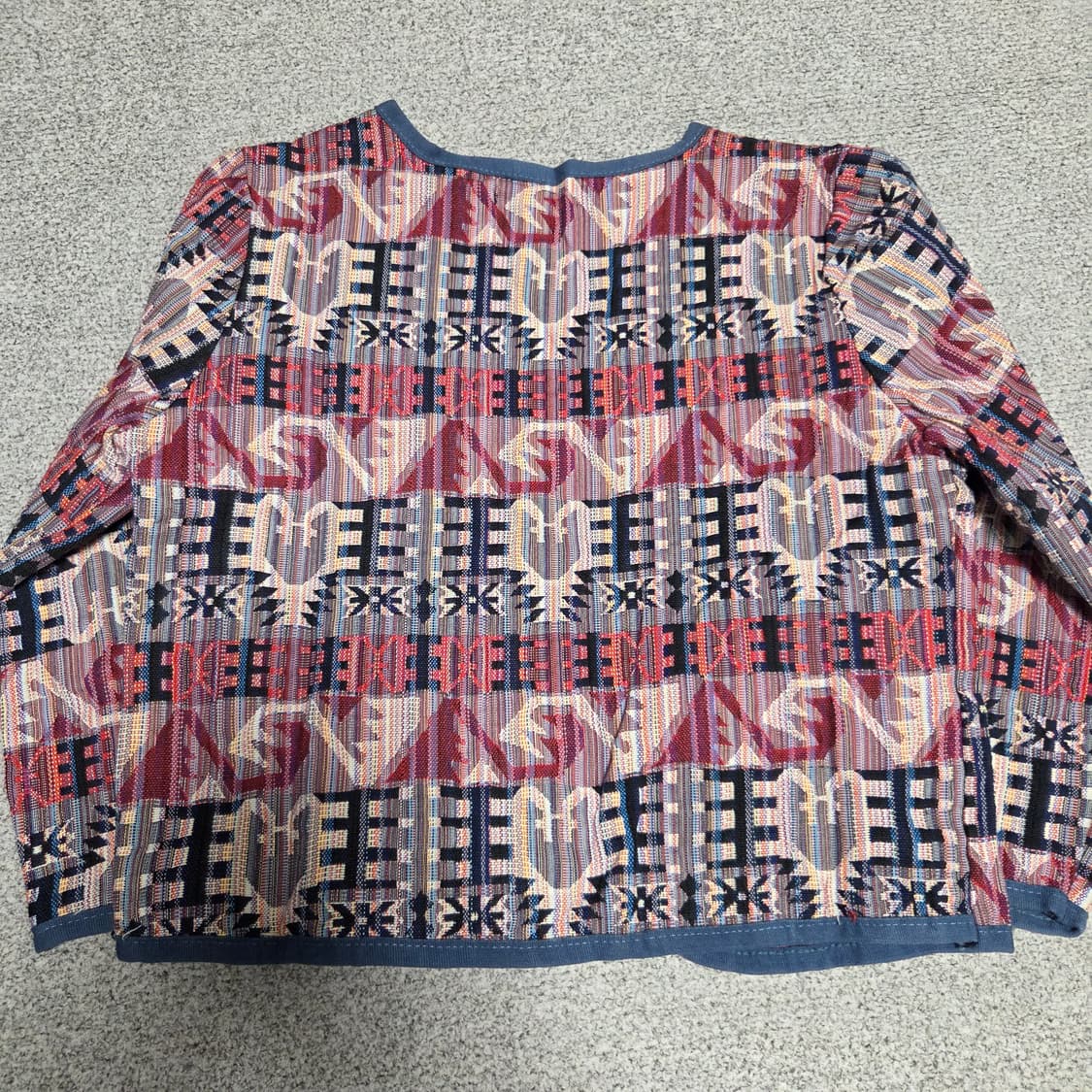 Japan Vintage 자가드 나바호 자켓 S-M 상품이미지5