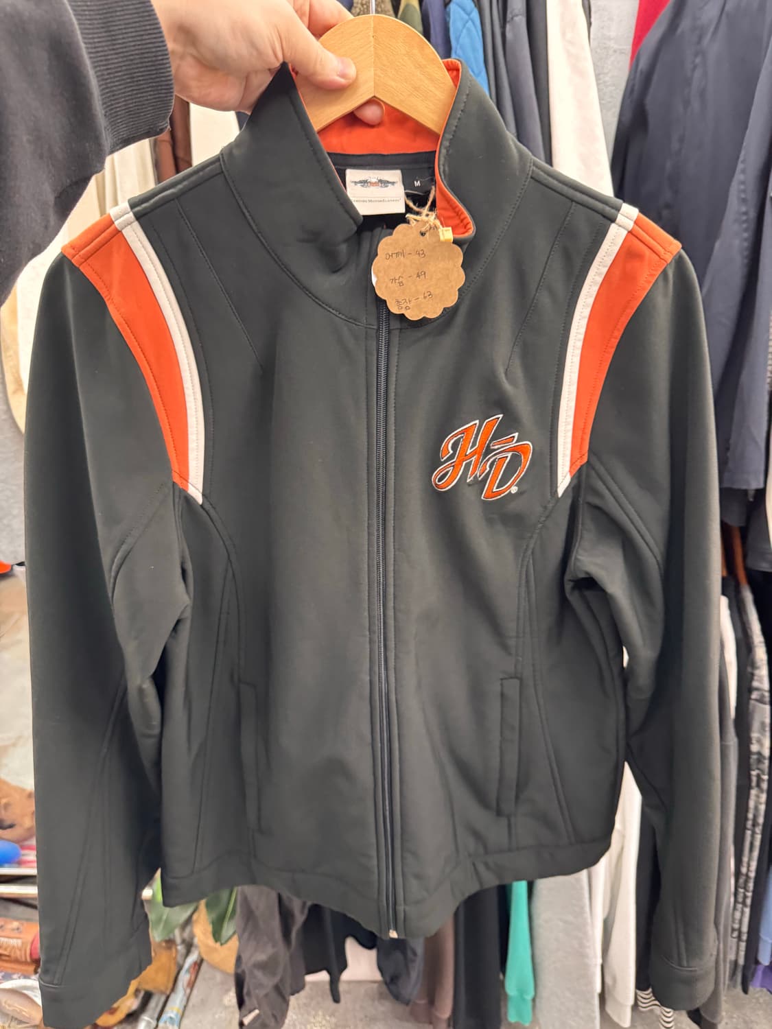 할리데이비슨 자켓 실측 사진 상품이미지1