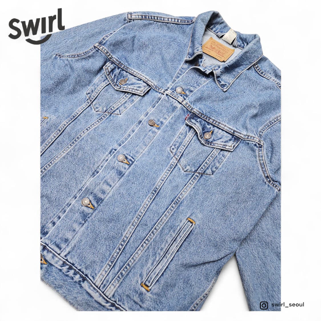 (110) 90s Levis 3rd trucker jacket 상품이미지4