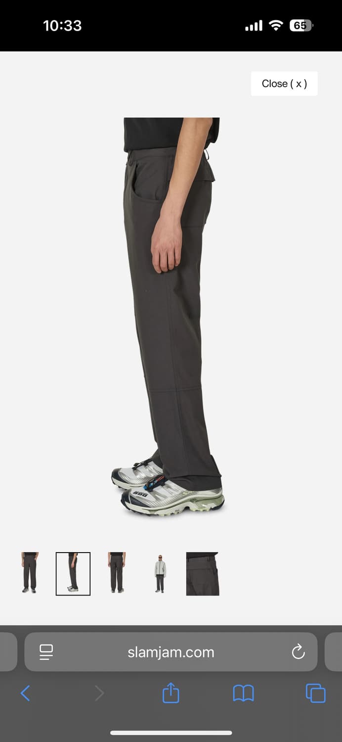 GR10K Tech Canvas Cut Pant / Size 50 상품이미지7