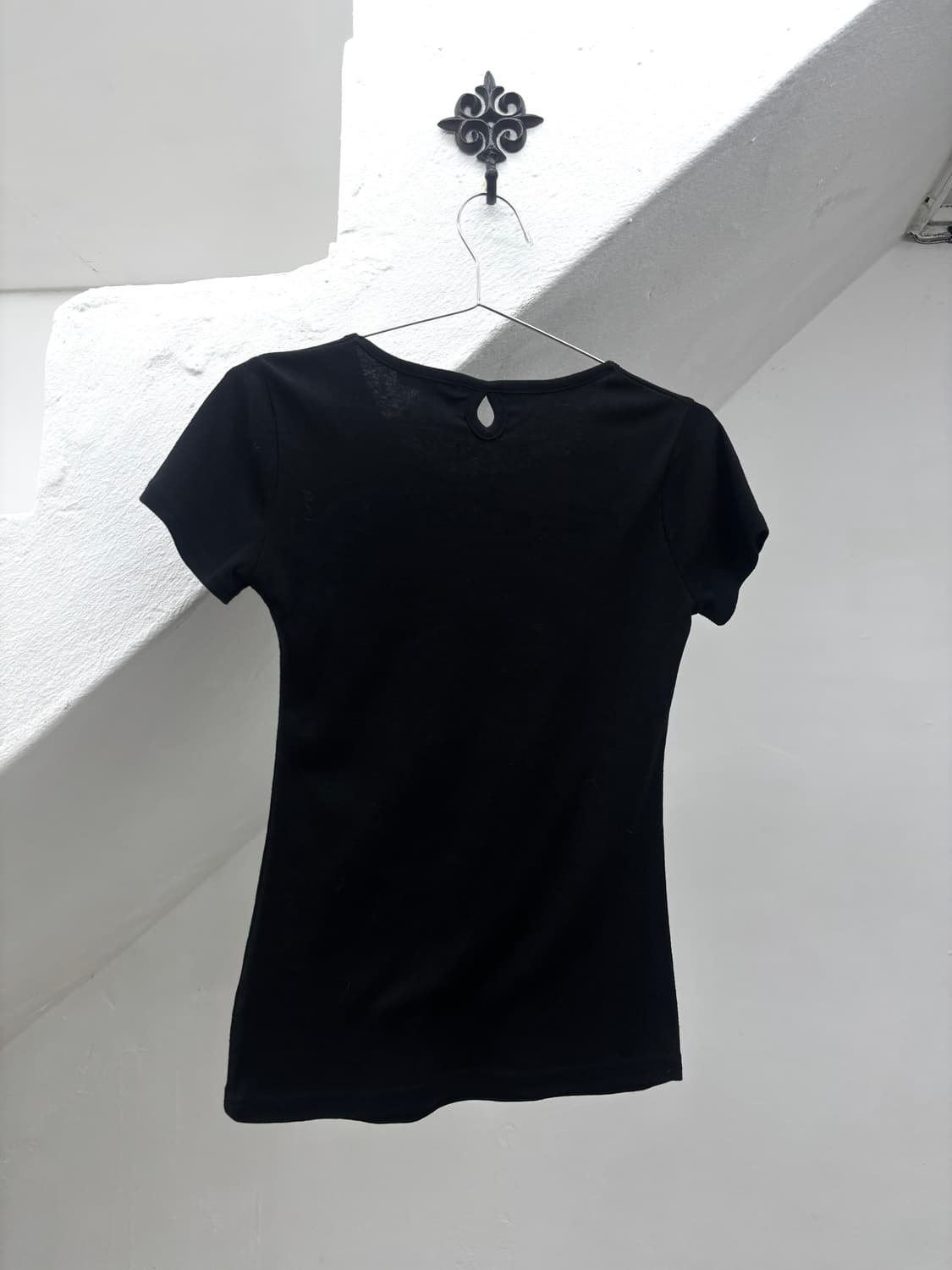 Pink sweety black punk mood top   상품이미지5