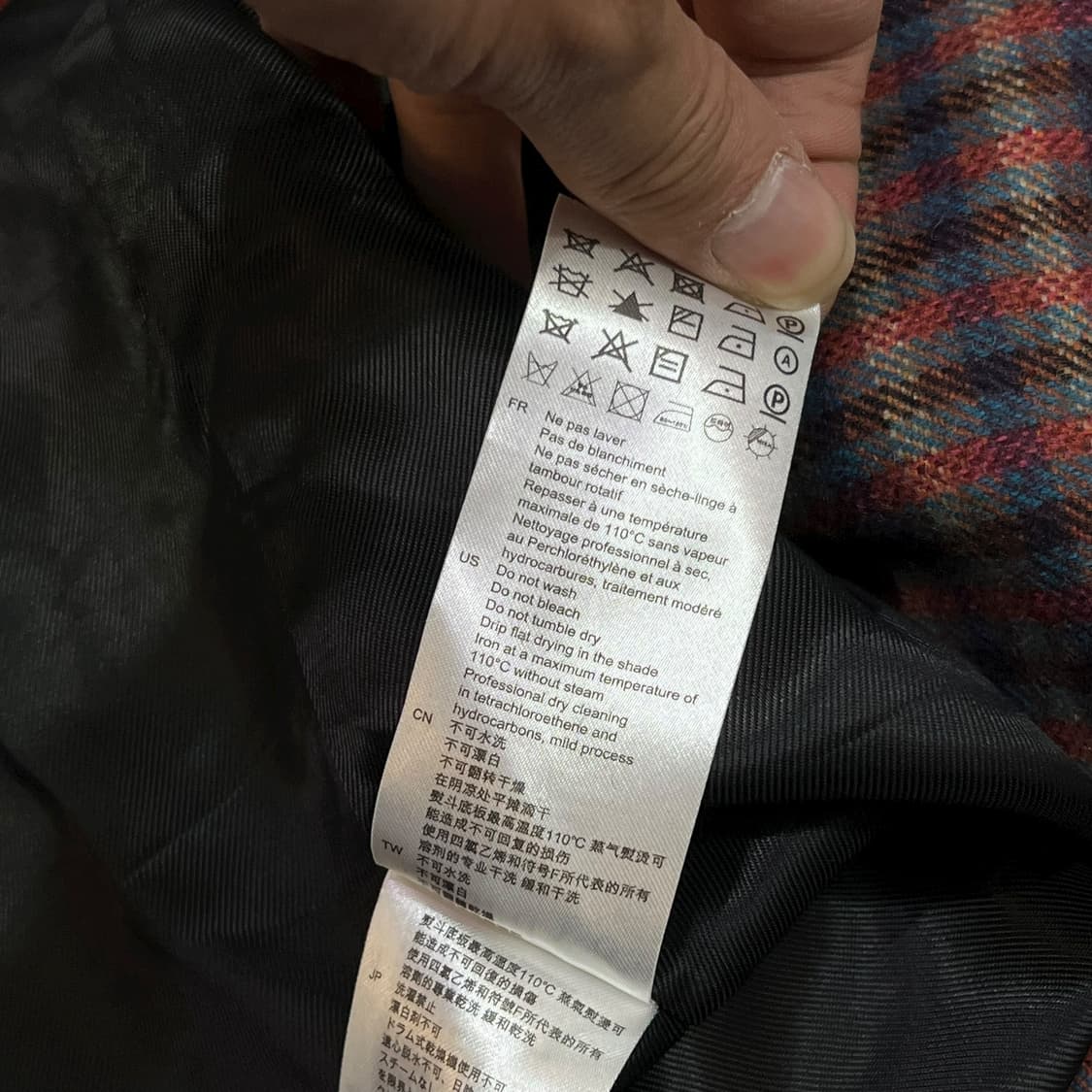  산드로 체크 더블 블레이저 y14022 상품이미지9