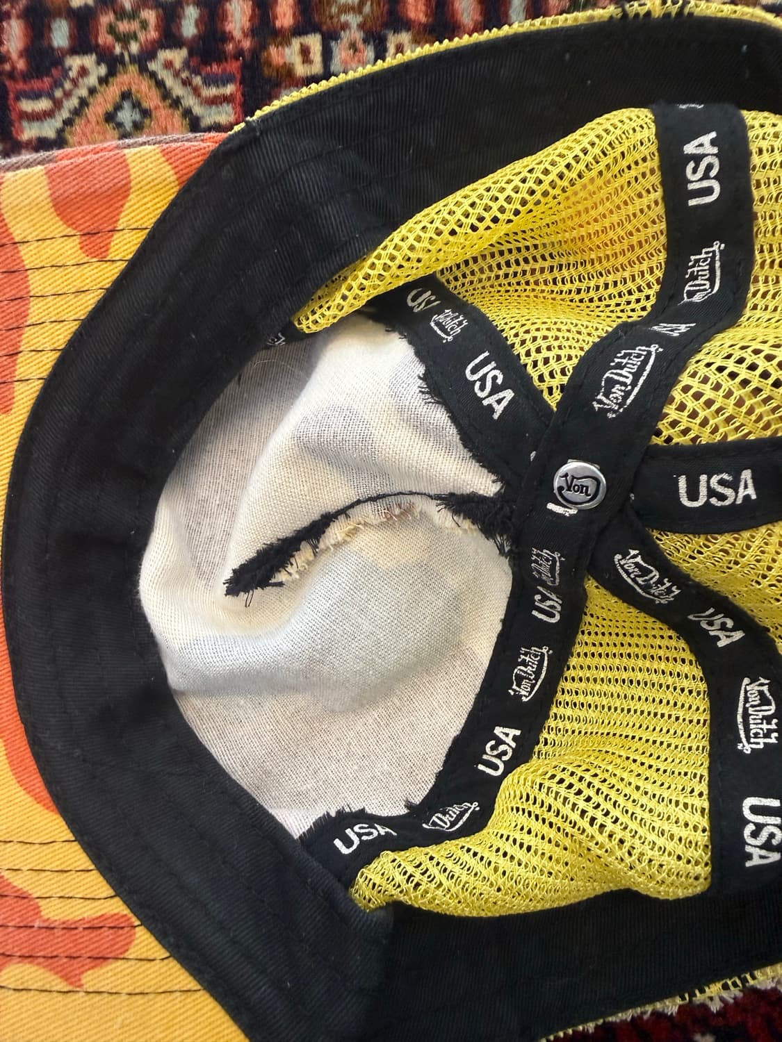 아메리칸 빈티지 본더치 USA 카모 트러커 캡 상품이미지3