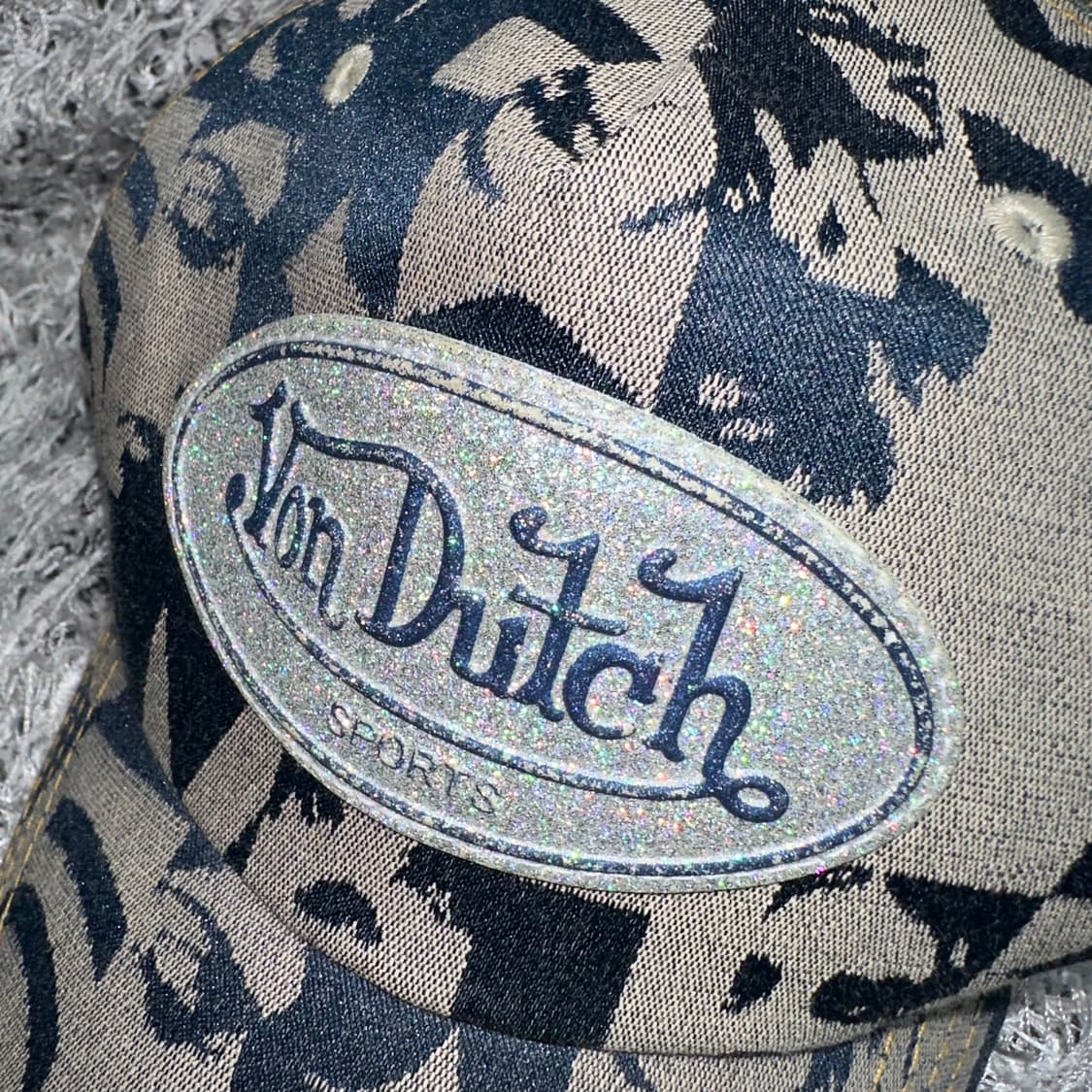 [Von Dutch] 그래픽 홀로그램 매쉬캡 상품이미지3
