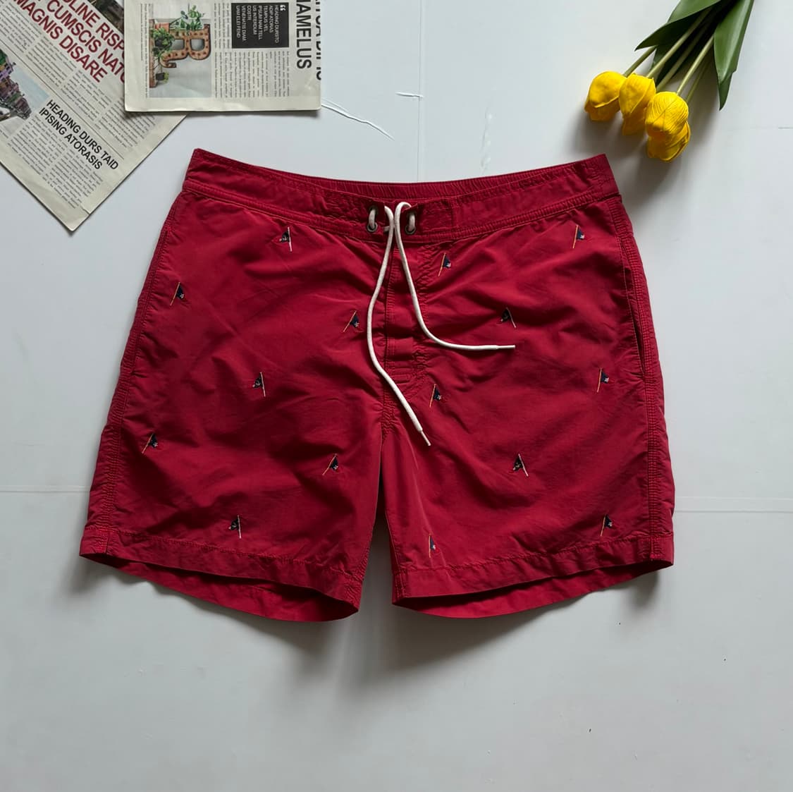 Polo 폴로랄프로렌 트래블러 자수 스윔 팬츠 상품이미지2