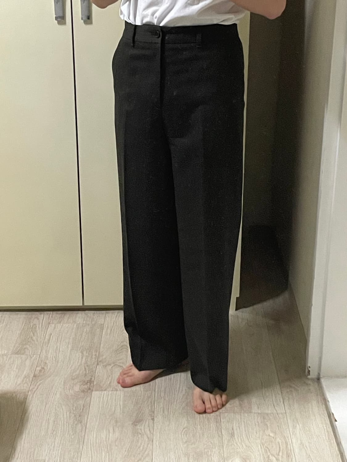 마가렛호웰 울 슬랙스 다크올리브 30 상품이미지5