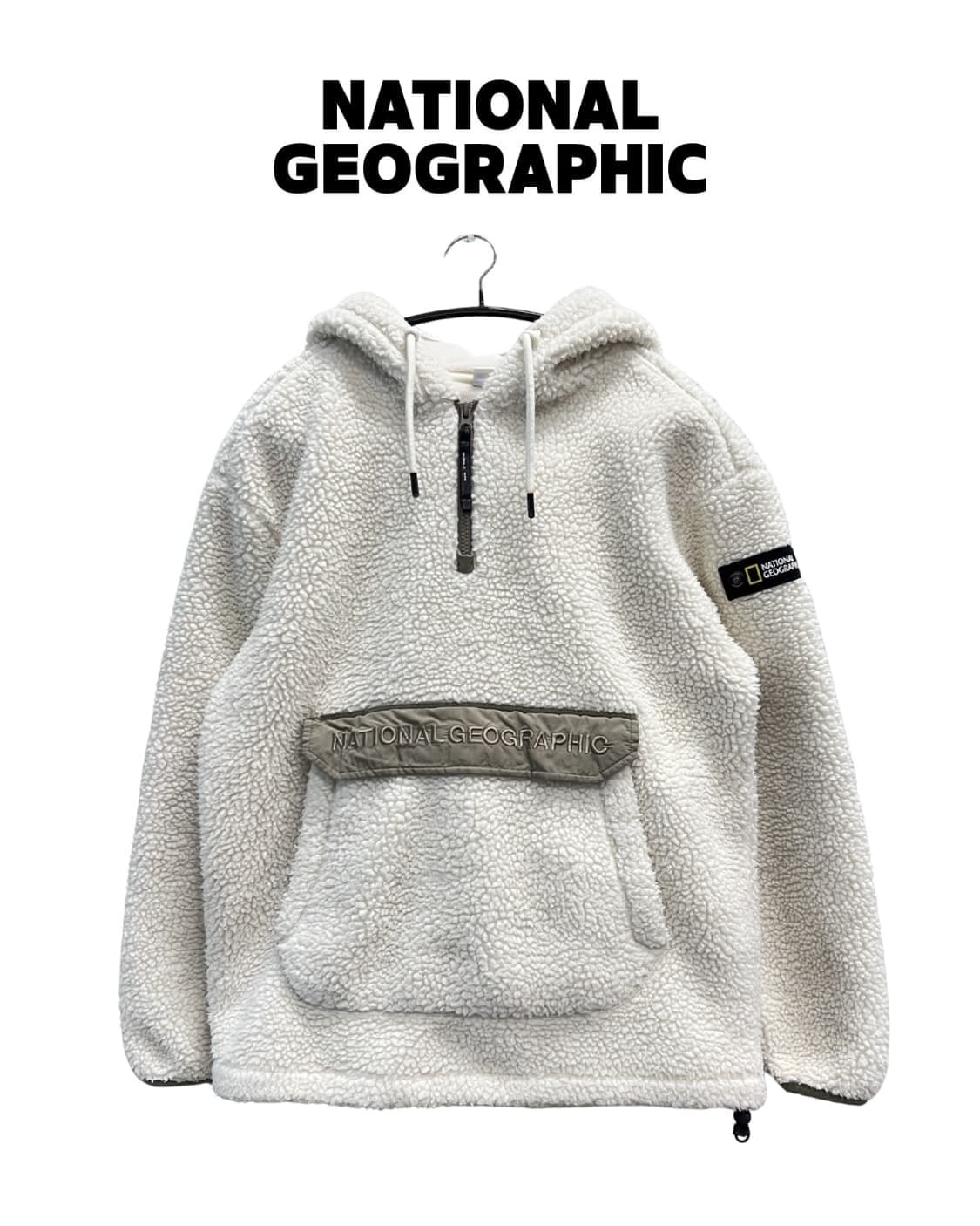 (S) 내셔널지오그래픽 양털 아노락 상품이미지1