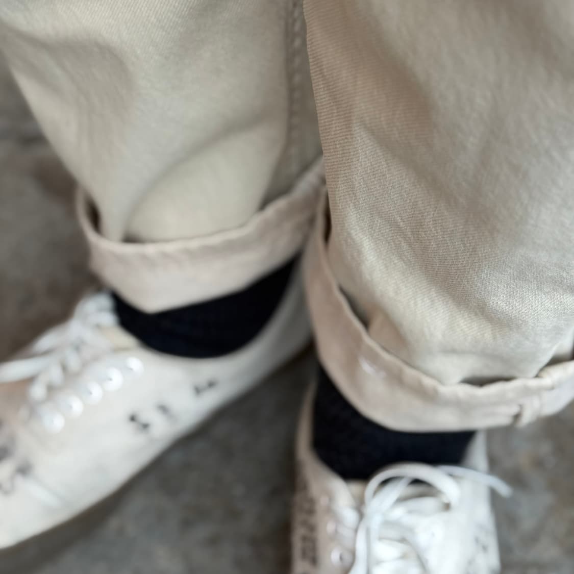 00‘s 리바이스 크림 데님 팬츠 32 상품이미지9