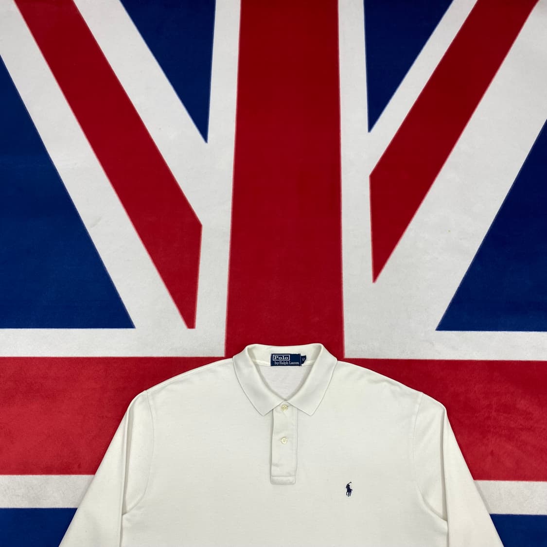 폴로 화이트 카라티 XL  상품이미지2