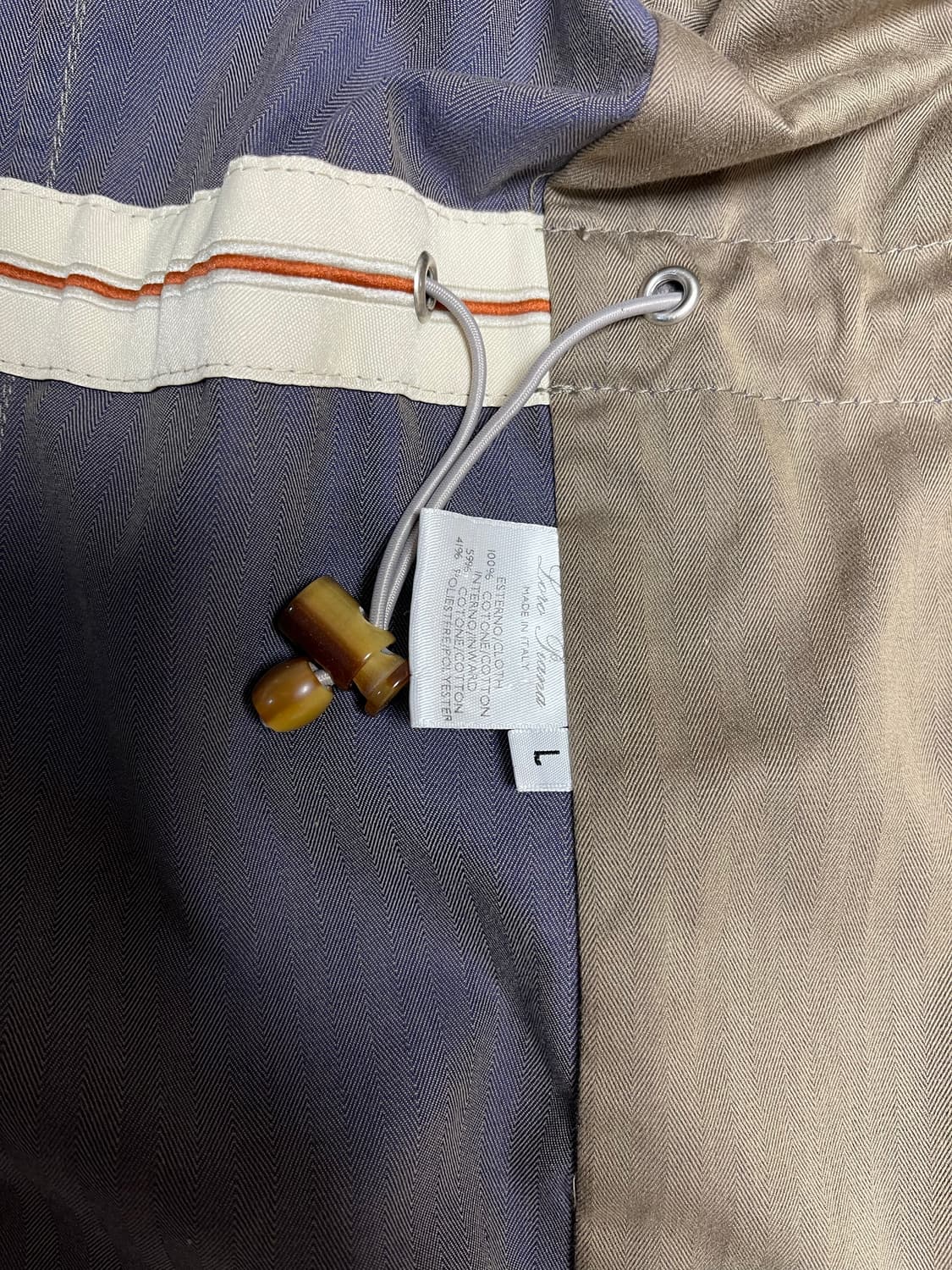 로로피아나 남성 필드 자켓 L 베이지/카키 정품 상품이미지9