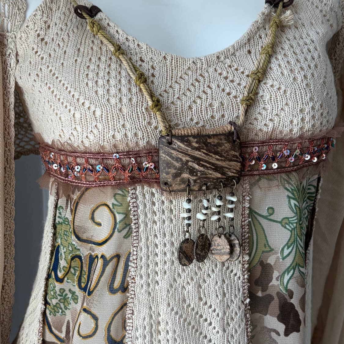 Willow Patchwork Boho Sleevele 상품이미지4