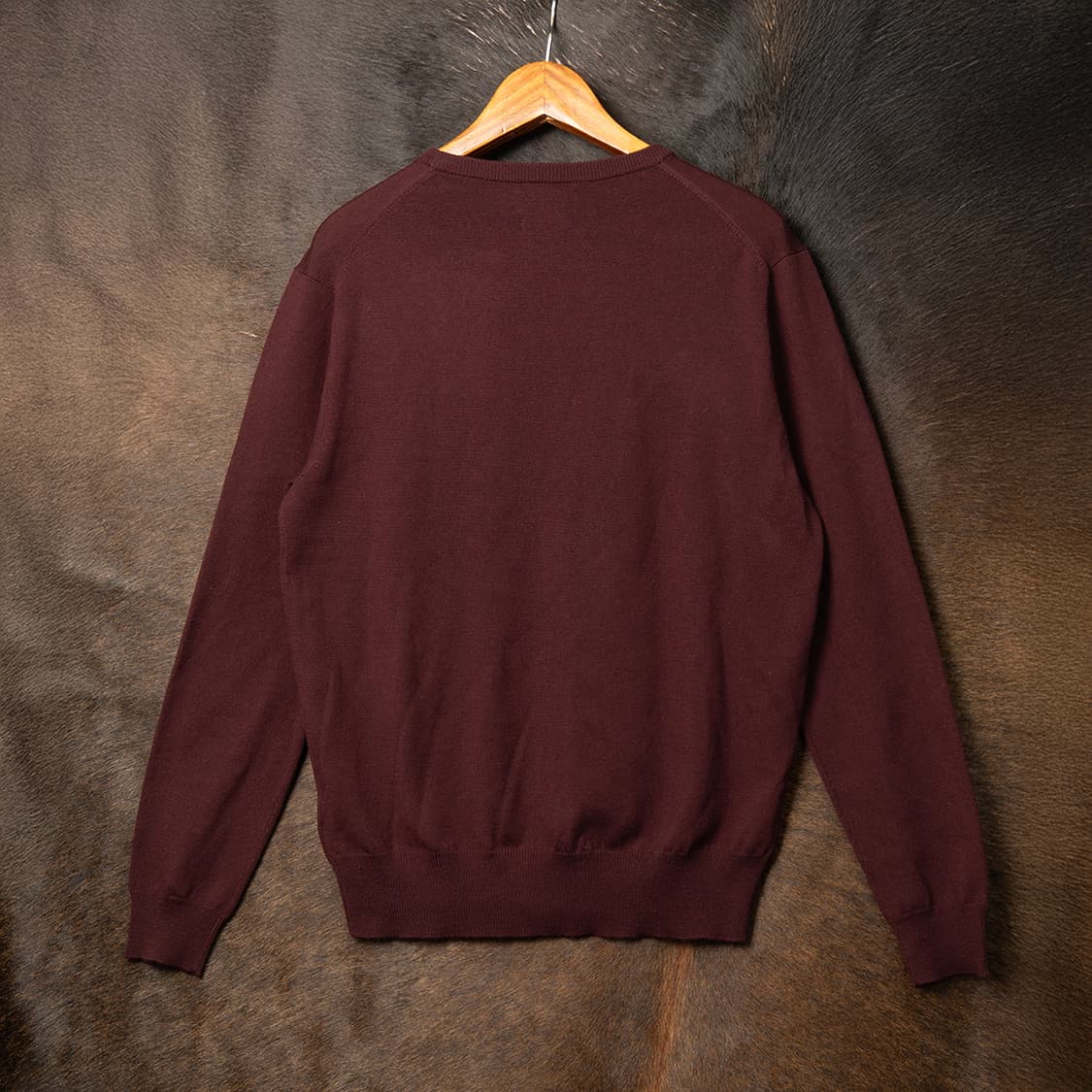 [100] 폴로 랄프로렌 엑스트라 파인 메리노 울 니트 버건디  상품이미지3
