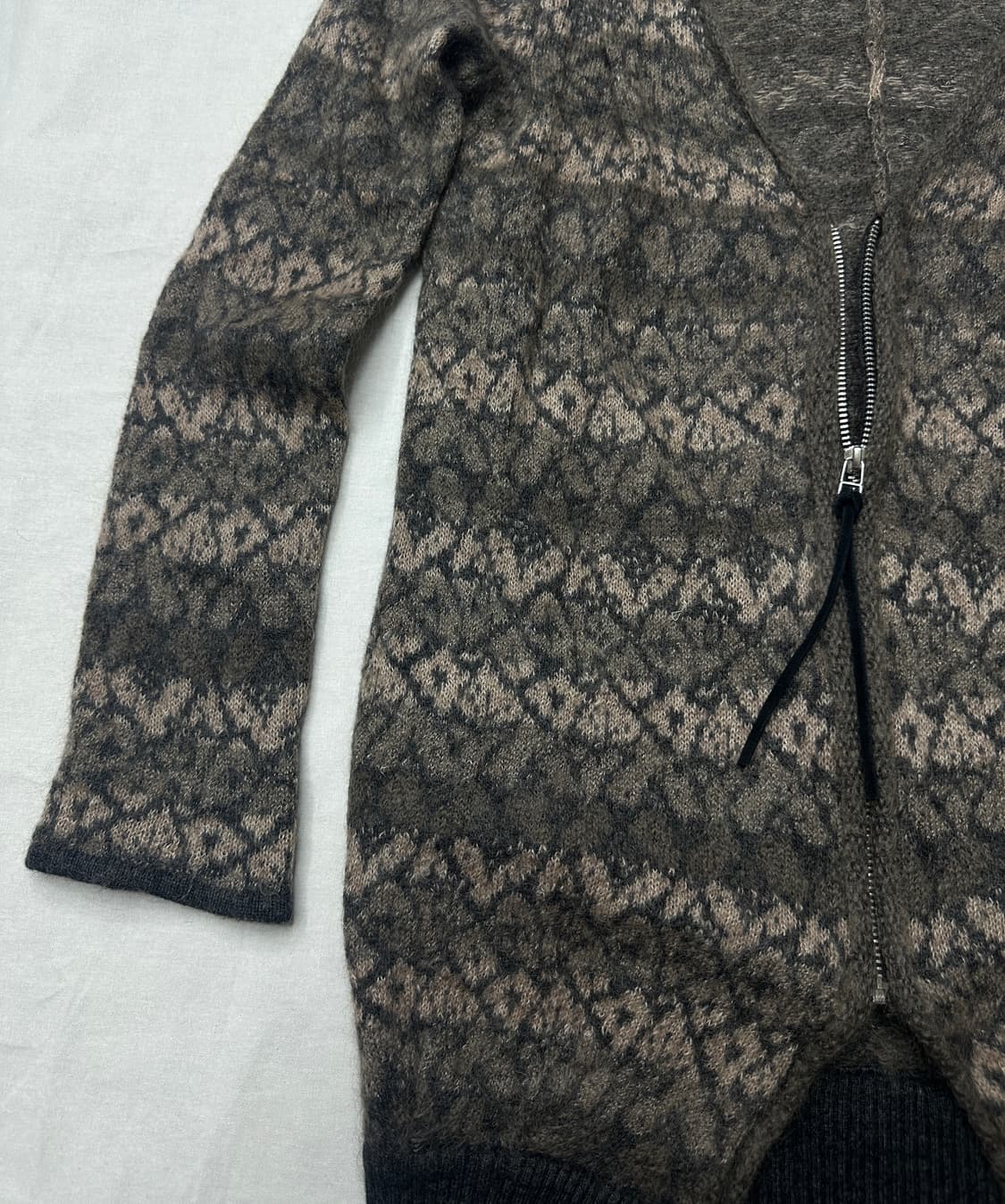 archi 모헤어 롱 가디건 상품이미지5