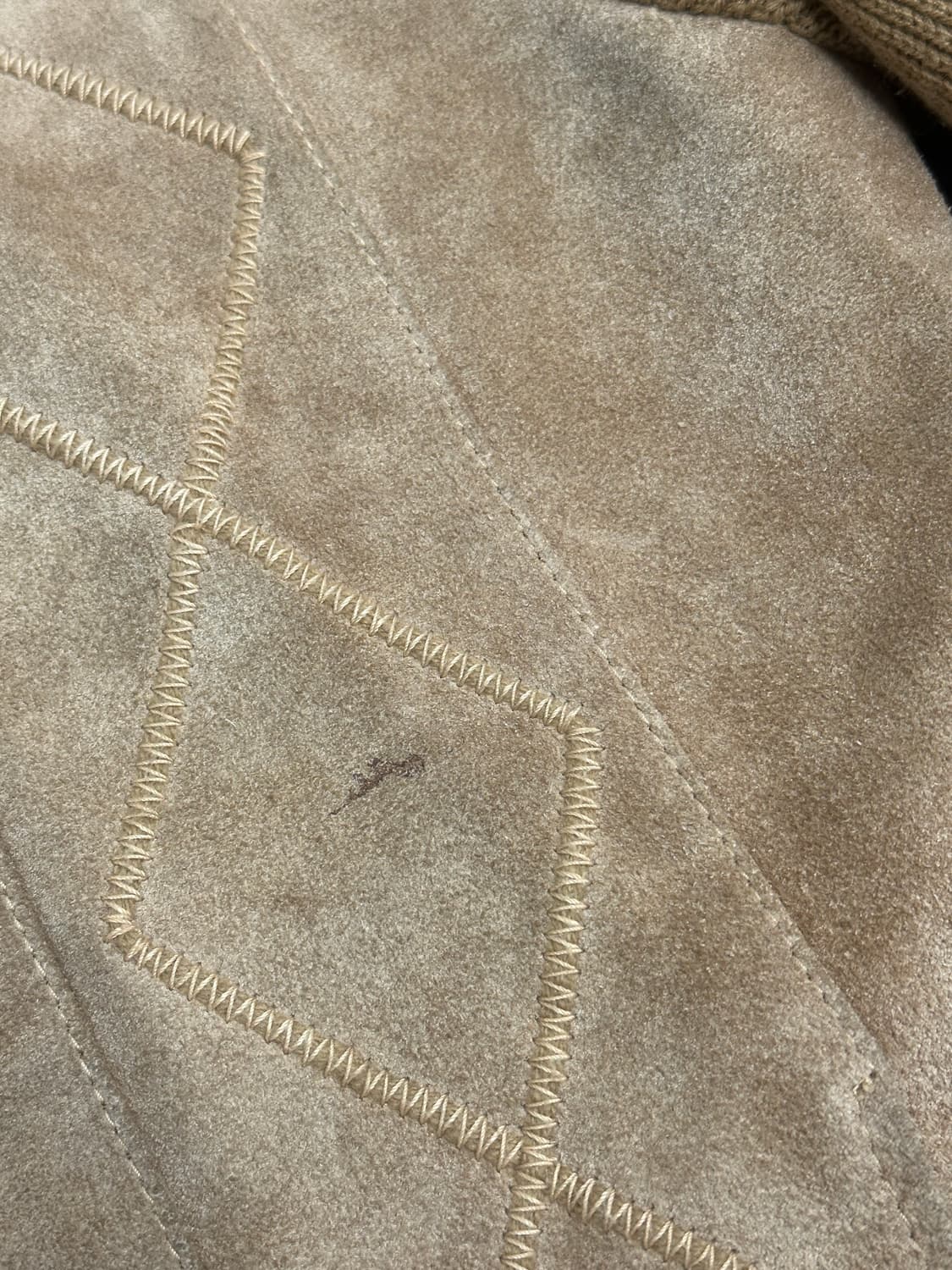 80s Unknown 니트 스웨이드 자켓 L 상품이미지6