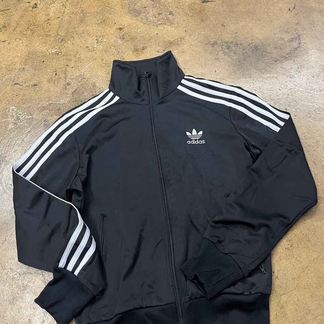 [정품/90] 아디다스 삼선 트랙탑 블랙 져지 b10 상품이미지1