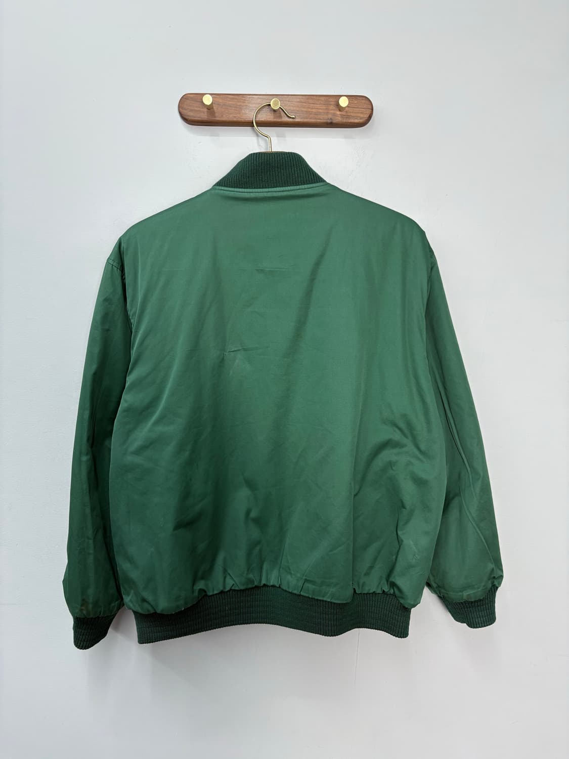 아디다스 빈티지 그린 체크 리버시블 자켓 A3245 상품이미지6