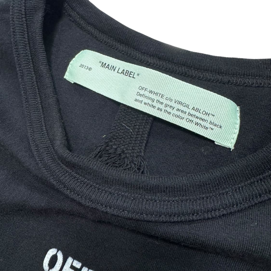 정품 오프화이트 18ss 템퍼레이처 반팔티셔츠 상품이미지4