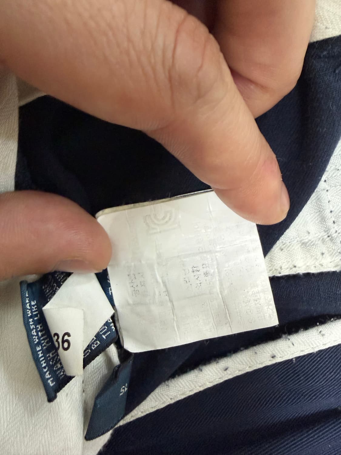 폴로 랄프로렌 에단 투턱 치노 팬츠 네이비  상품이미지6
