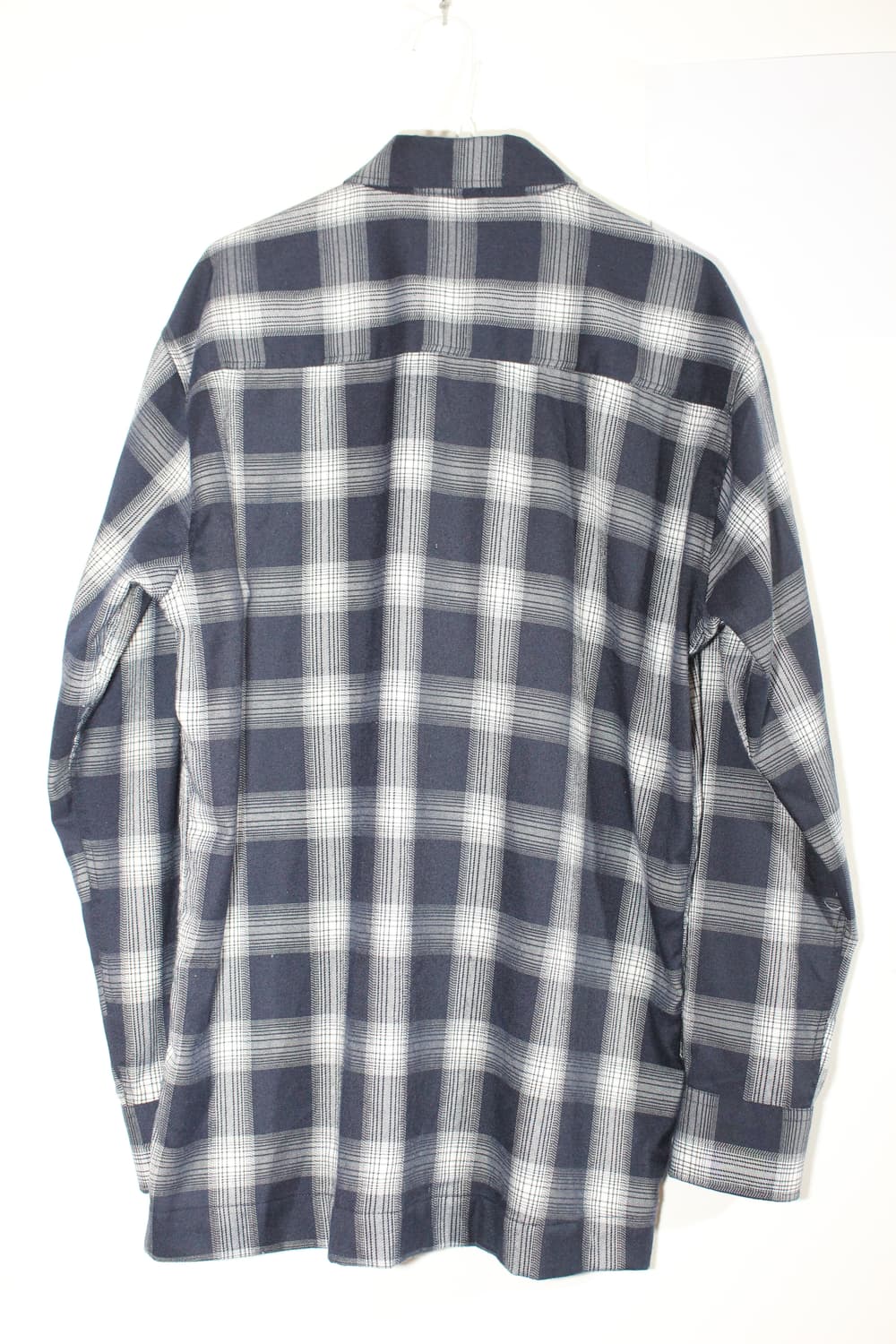 146. F.ILLUMINATE 네이비 체크 긴팔 셔츠 상품이미지4