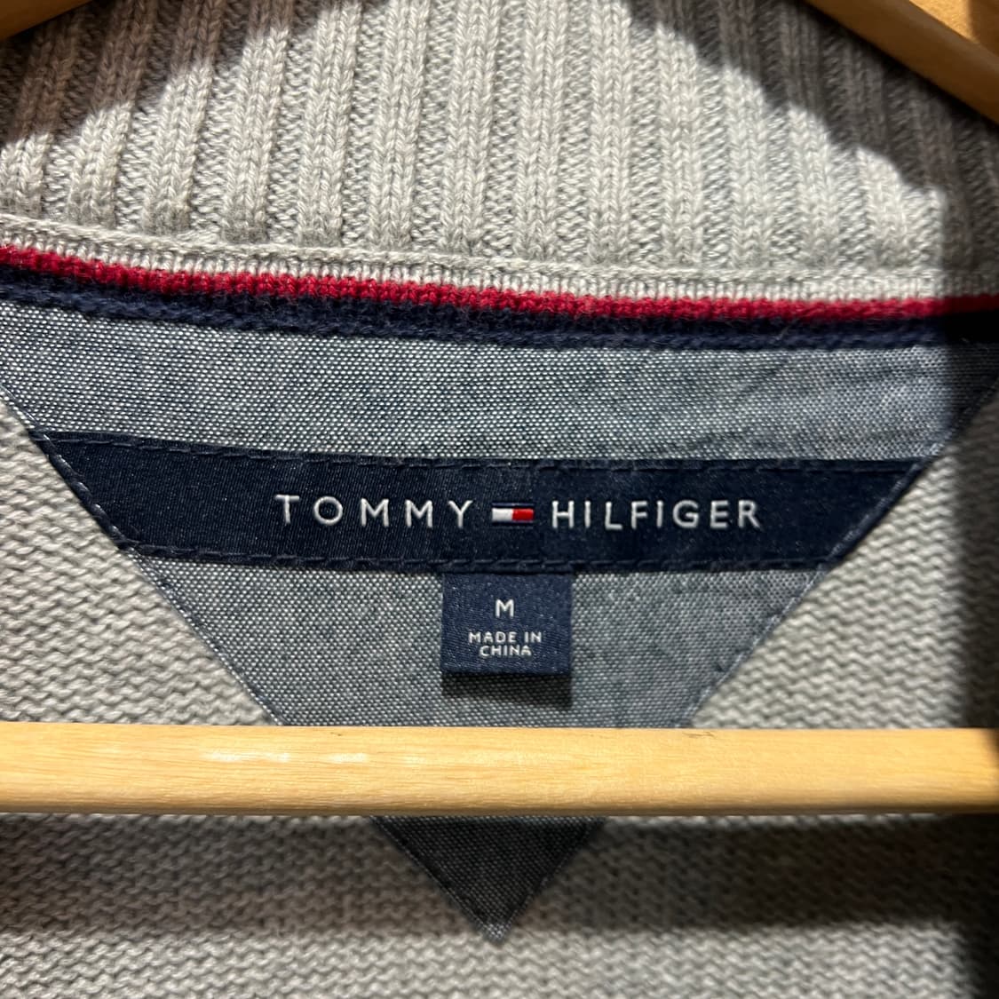 타미힐피거 니트 집업 가디건 상품이미지3