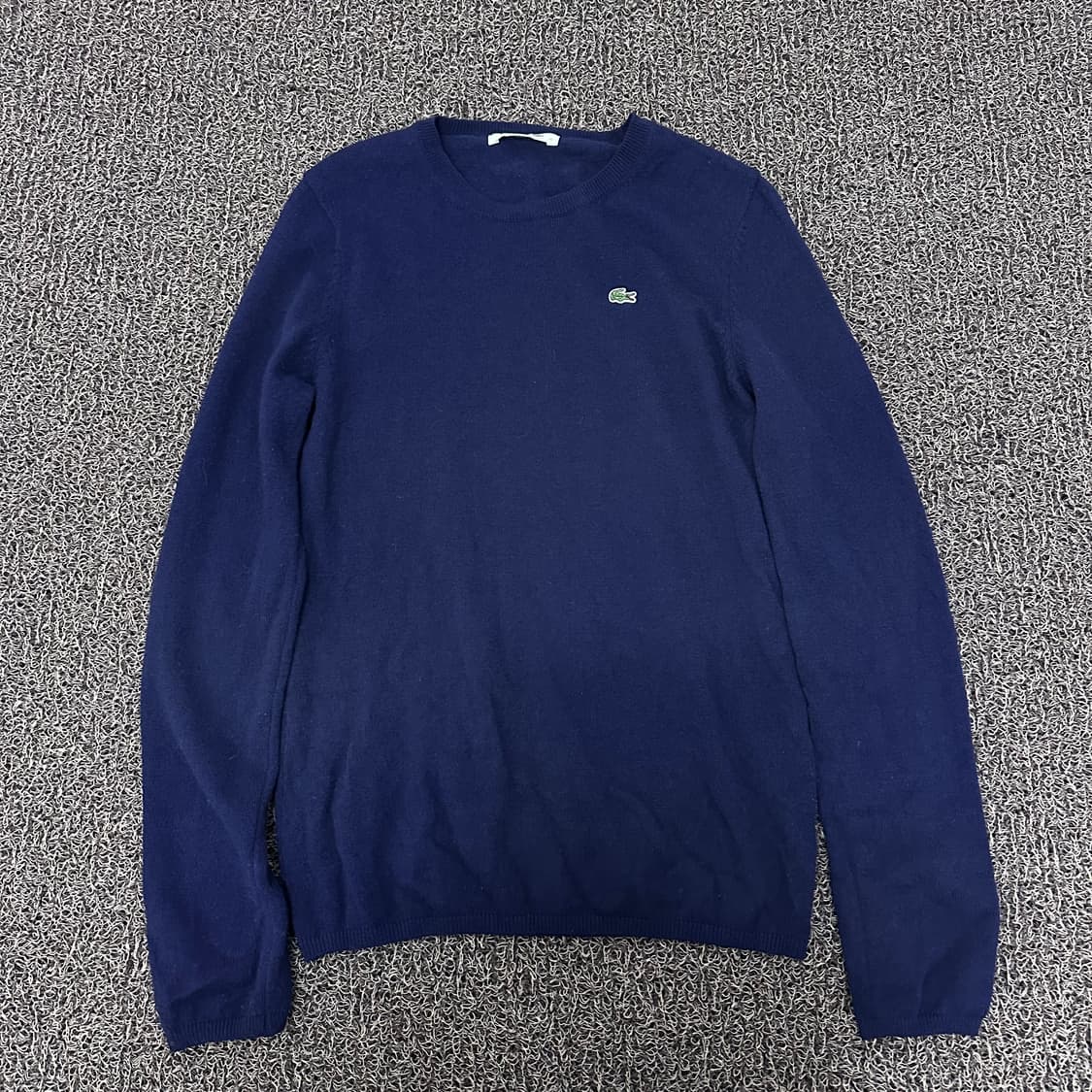 라코스테 여성 울 니트 네이비 95(M) 상품이미지1
