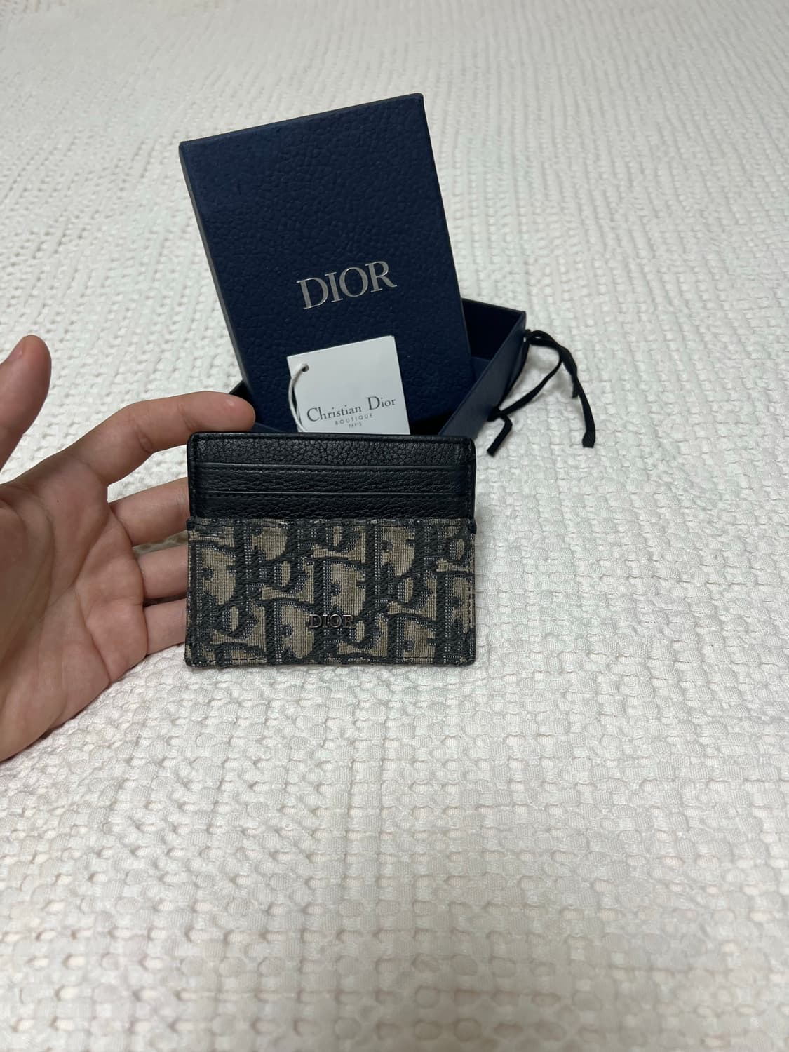 디올 오블리크 카드지갑 상품이미지2