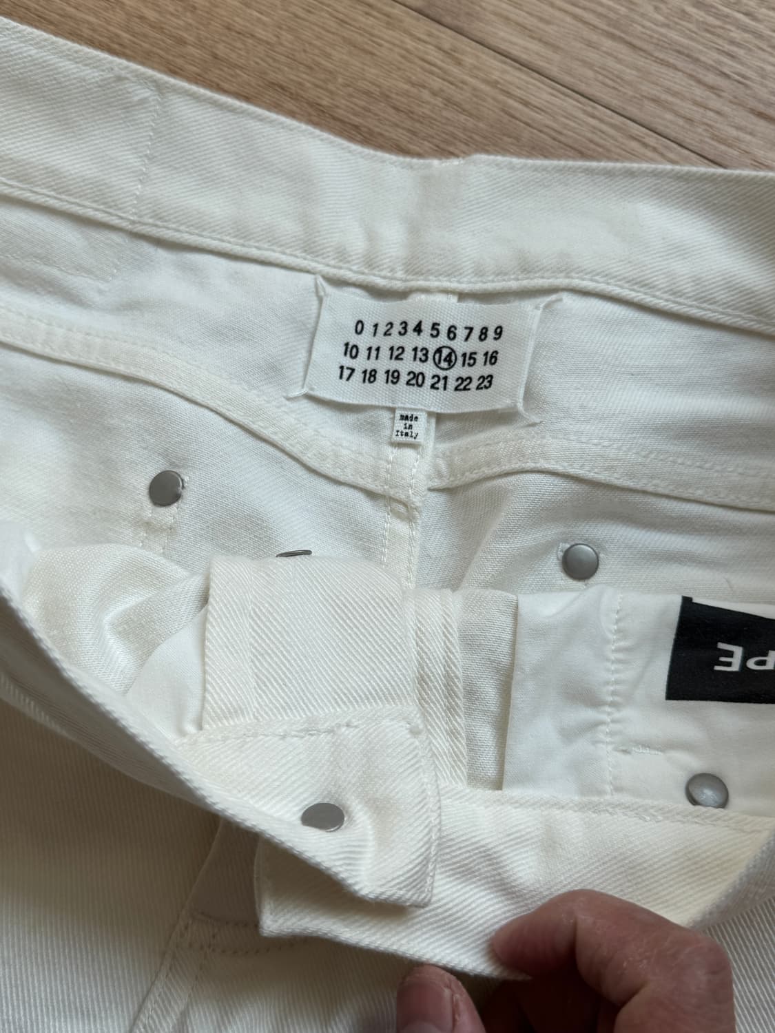 마르지엘라 데님 팬츠 판매 상품이미지3