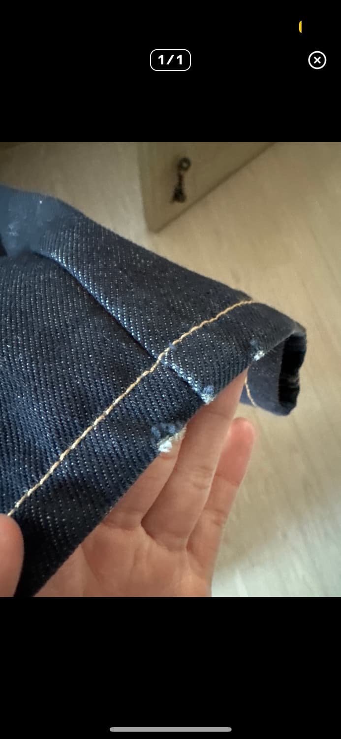 Estudio Niksen raw denim 상품이미지4