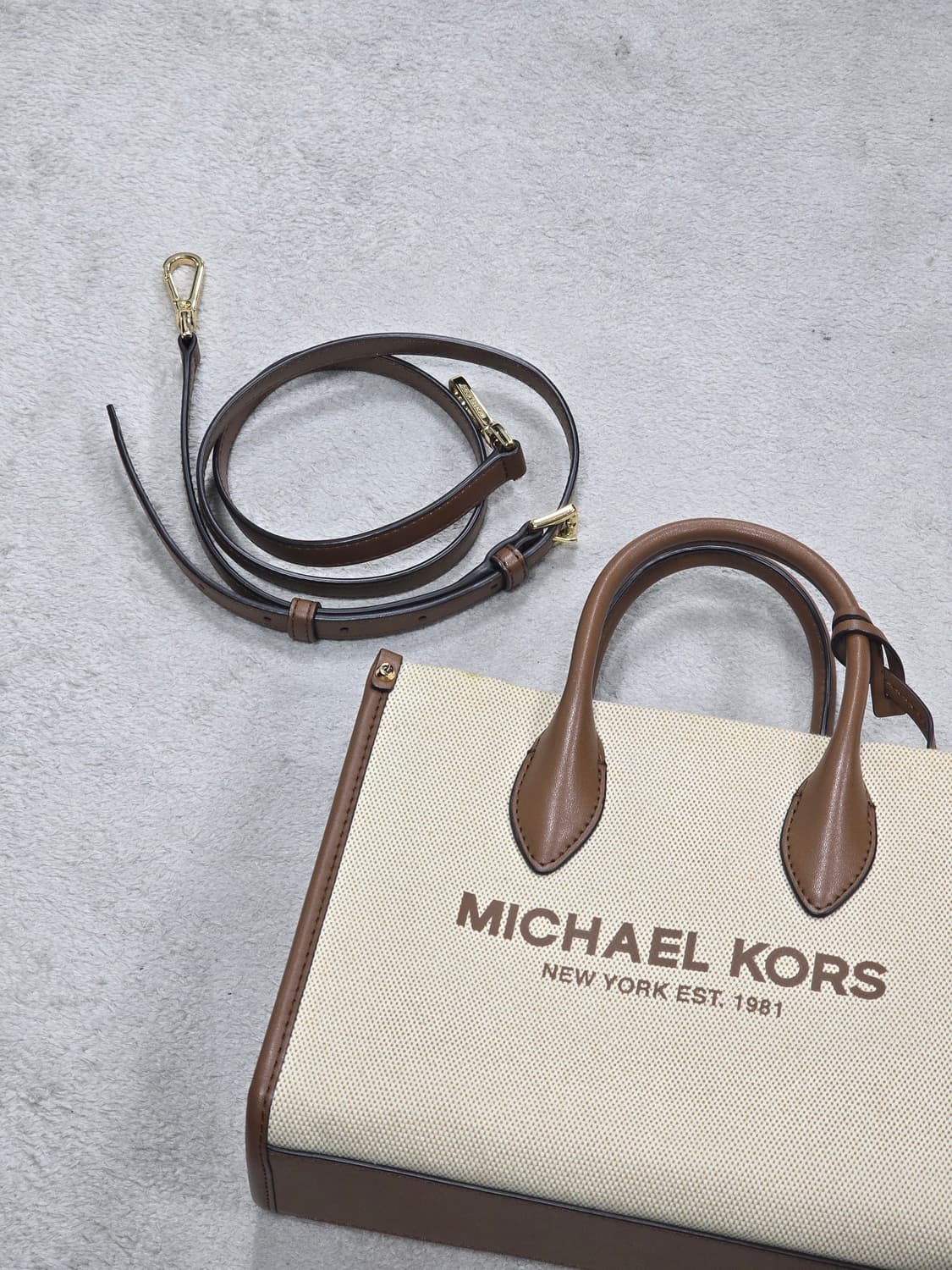 마이클 코어스 캔버스 2way 토트백 겸 숄더백 상품이미지3