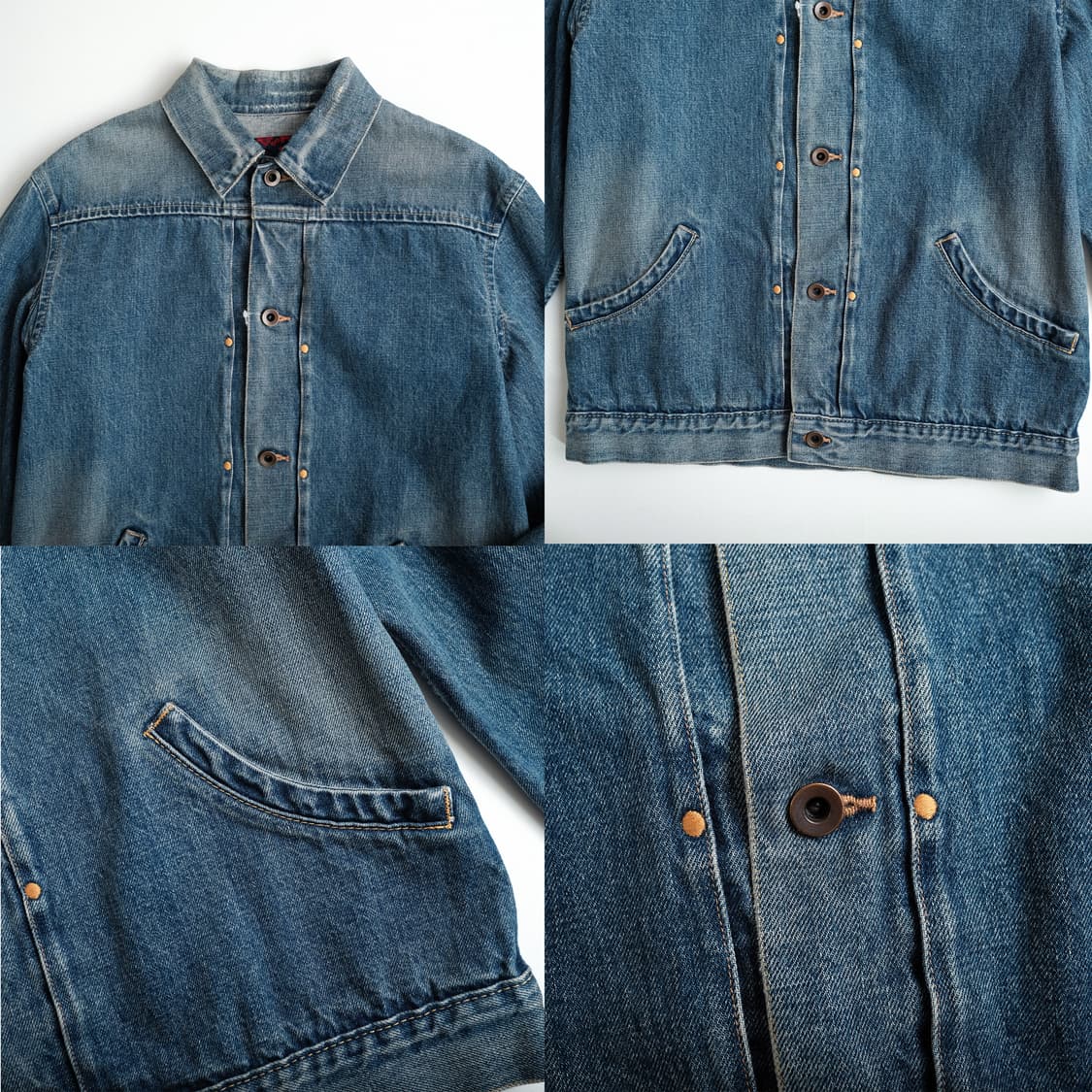 브루나보인 다라 데님 점퍼 자켓 2(100-103)사이즈 상품이미지4