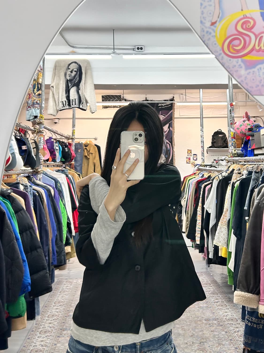 아네스 베 셔츠 자켓 상품이미지4