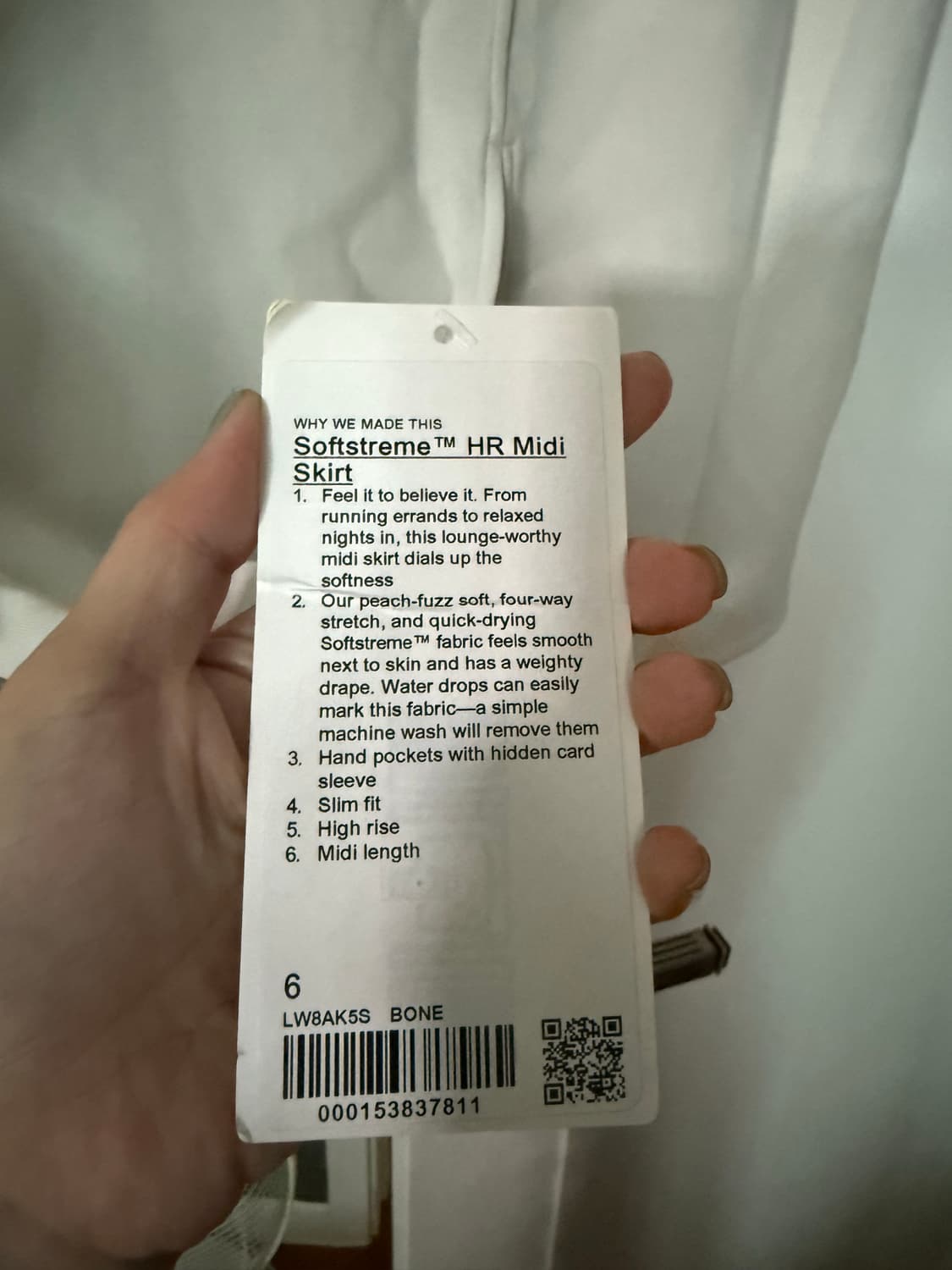 새상품) 룰루레몬 소프트스트림 HR미디스커트 상품이미지3