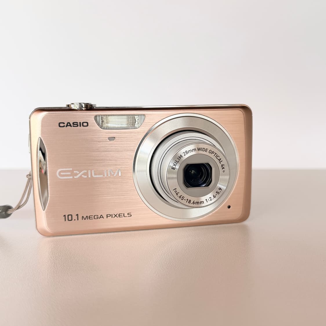 🎀미품•풀박스🎀 카시오 엑슬림 ex-z270 로즈골드 빈티지디카 상품이미지4