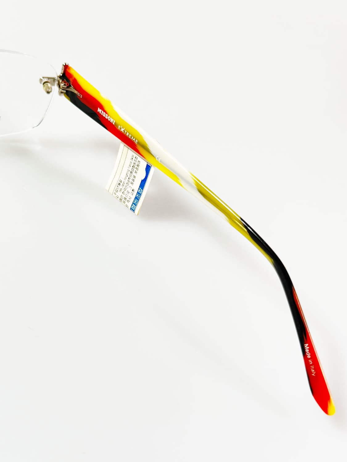 MISSONI 미쏘니 무테 스퀘어 메탈 프레임 빈티지 안경 상품이미지6