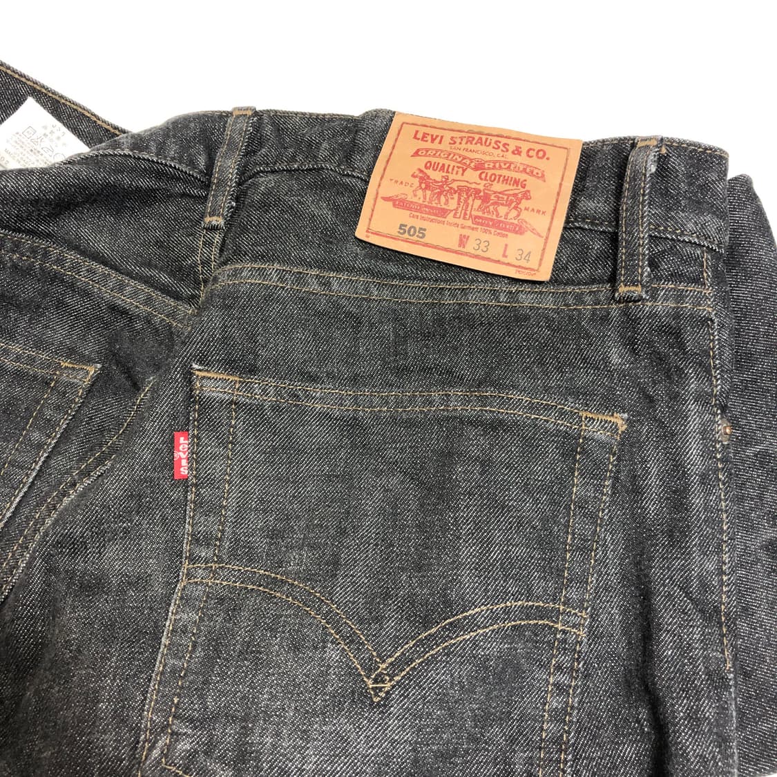 리바이스 90s 재팬 505 롤업 데님팬츠 33 상품이미지3