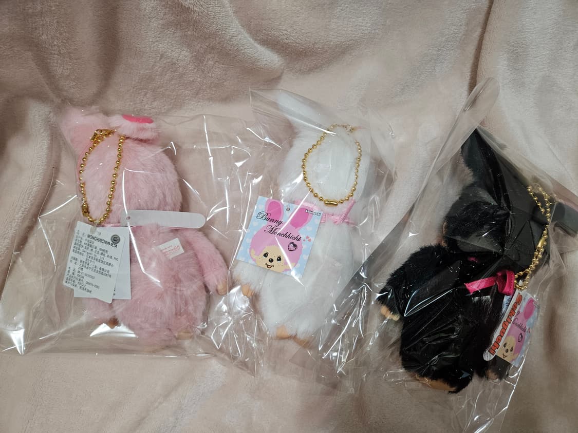 수수료❌️세트) 고전 윙크시리즈 글리터 토끼 몬치치 인형 세트 상품이미지5