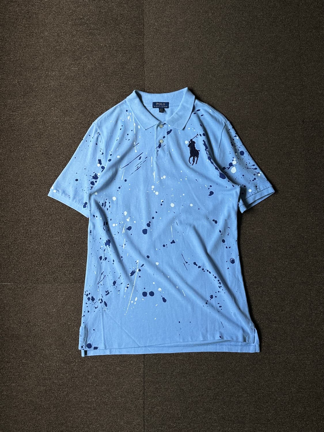 Polo Ralph Lauren 페인트 스프레드 카라 티셔츠 상품이미지7