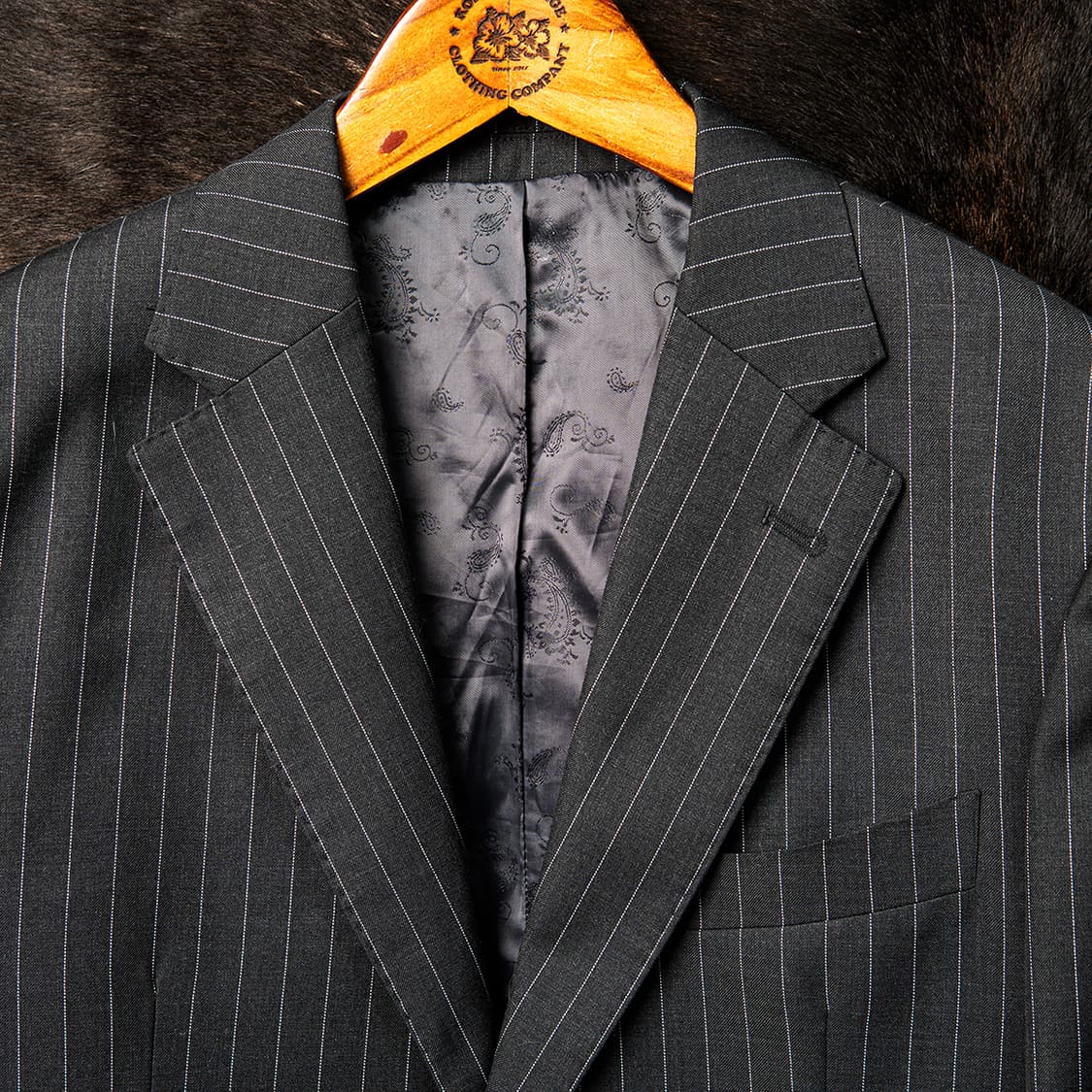 [97] 루젠블랑 에르메네질도 제냐 트래블러 원단 핀스트라이프 블레이져 상품이미지2