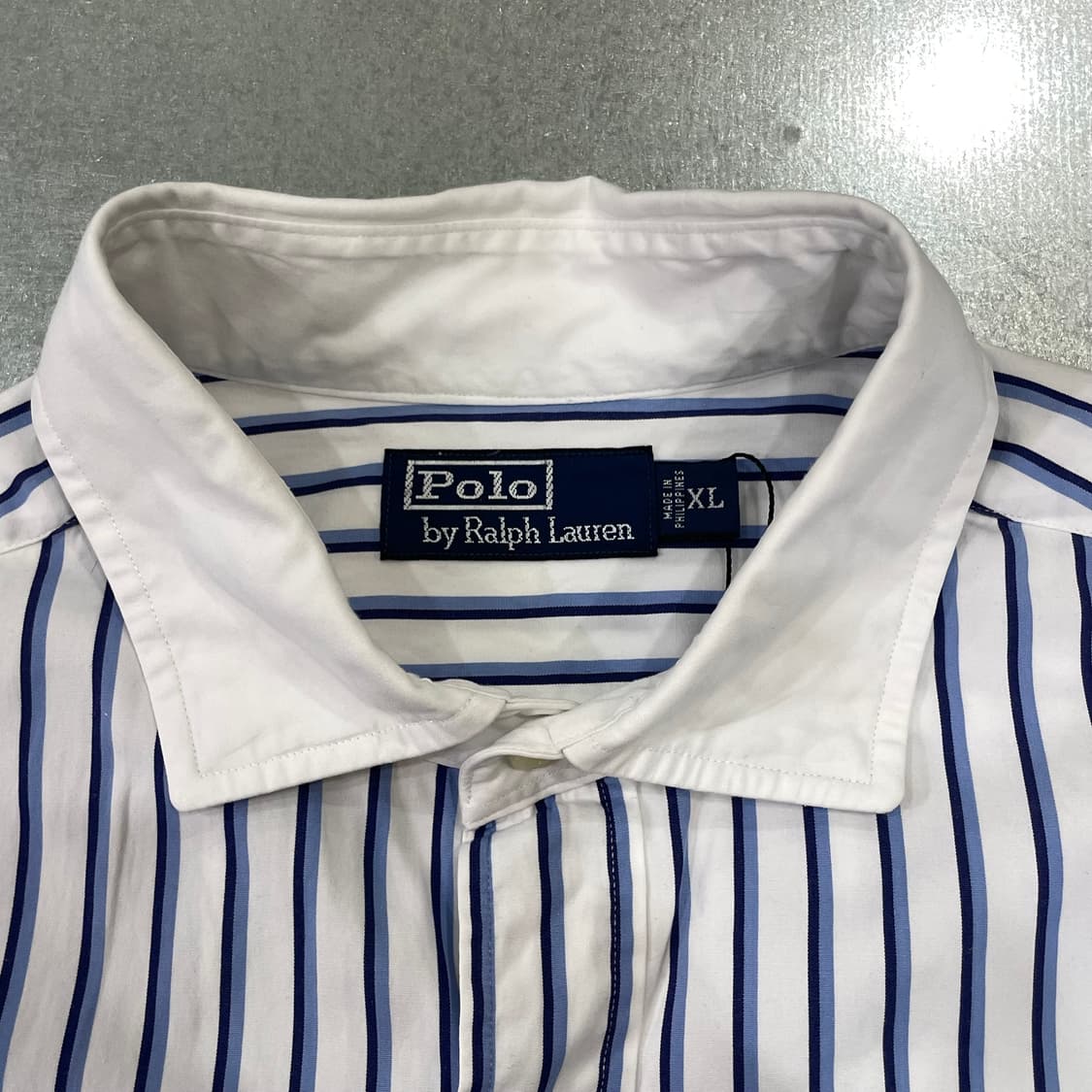 (XL) POLO 폴로 랄프로렌 스트라이프 셔츠 상품이미지9